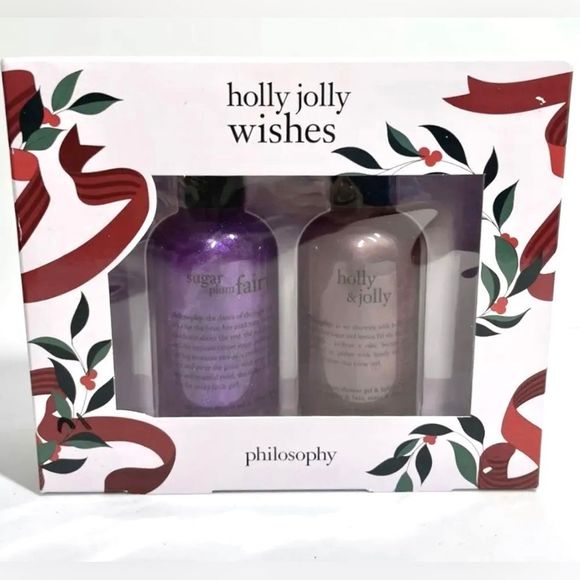 Philosophy Bath & Body Philosophy Hollyjollywishes Set Shower Gel